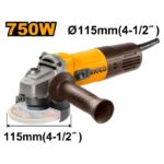 Ingco Angle grinder 750w 115m - Image 2
