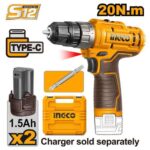 Ingco Cordless drill 12V - Image 2