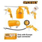 Ingco 5 Pcs air tools  set - Image 2