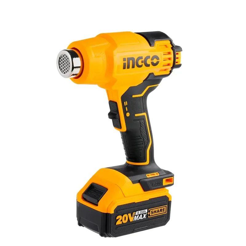 4574031057.webp Ingco Lithium-Ion heat gun 20v - Image 1