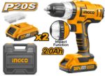 Ingco Lithium-ion impact drill 55Nm 20v - Image 3