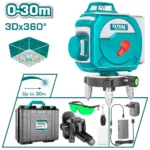 Total 3D Green Beam Self- Leveling Laser Level Range: 0~30 m - Image 3