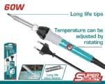 Total Electric soldering iron 60W - Image 3
