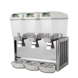 Commercial juice dispenser 3 slots