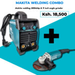 Makita welding & 9 inch angle grinder combo