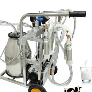 Single barrel milking machine