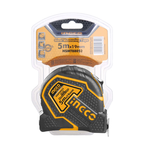 steel-measuring-tape-hsmt88052-ingco-hassanco-trading.jpg Ingco Steel measuring tape 5mx19mm - Image 1